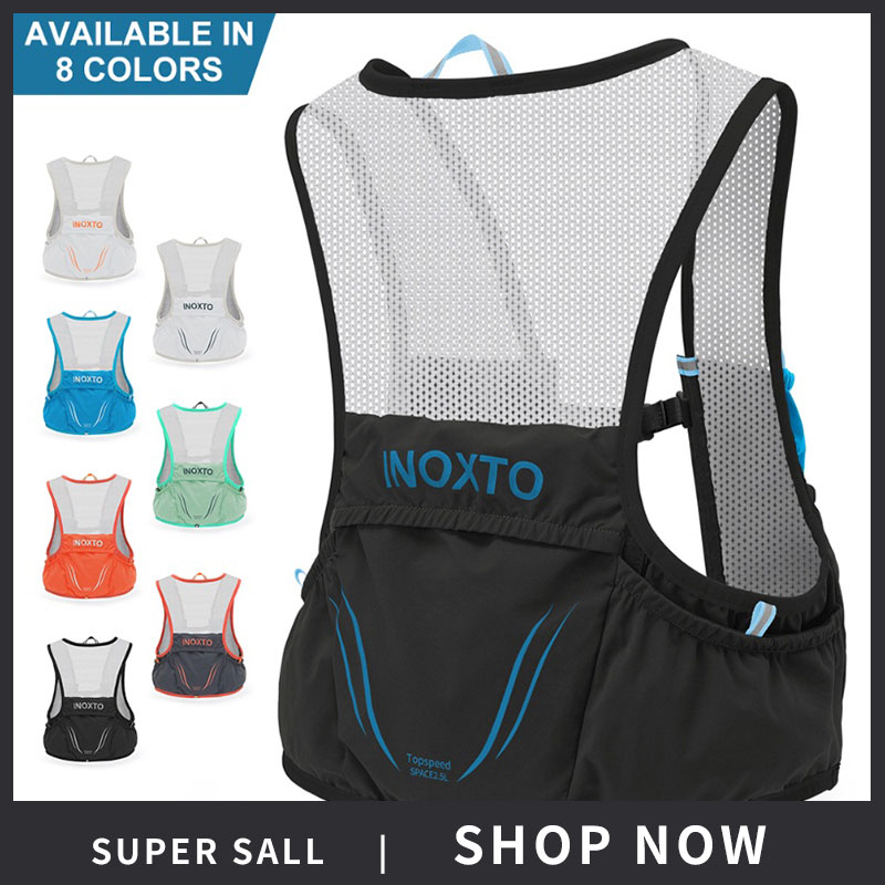 Lightweight Running Backpack Hydration Vest For Bicycle Marathon Hiking ...