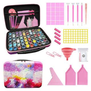 22 Pieces 5D Diamonds Painting Tools and Accessories Kits with Diamond  Painting Roller and Diamond Embroidery Box for Adults or Kids