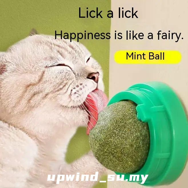 Rotating Natural Catnip Ball Rotating Catnip Ball Catnip Cat Toy Cat