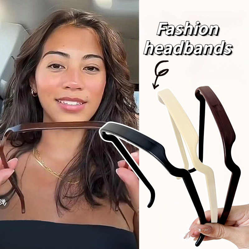 Headband New Square Glasses Sunglasses Hairband For Women Shopee Malaysia
