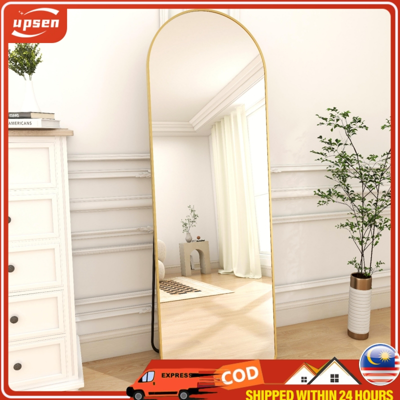 Arch Mirror Full Length Mirror 58_x18_ Large Body Floor Mirrors