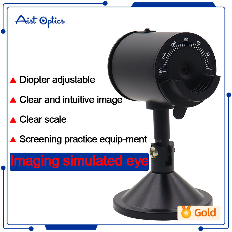 Optical Retinoscope Training Eye Schematic Model Eye Practice Use