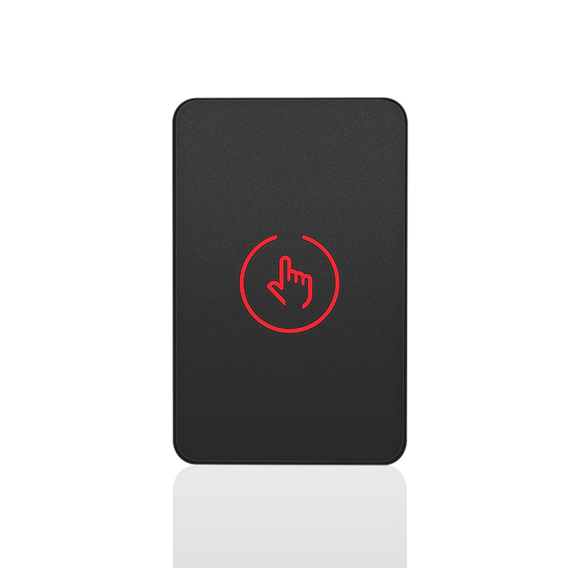 Black Push button Access Control Push Button Door Release Exit Button