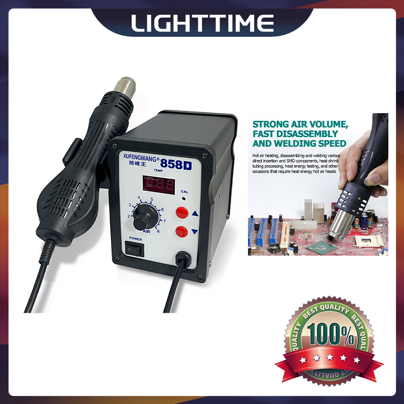 Hot Air Gun 858D BGA Rework Solder Station Blower Hairdryer Soldering