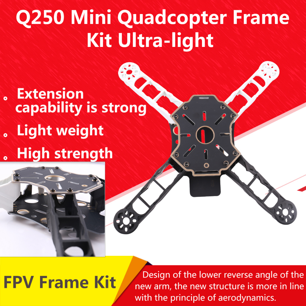 New FPV Racing Drone Frame HMF Totem Q250 Mini Quadcopter Frame Kit ...