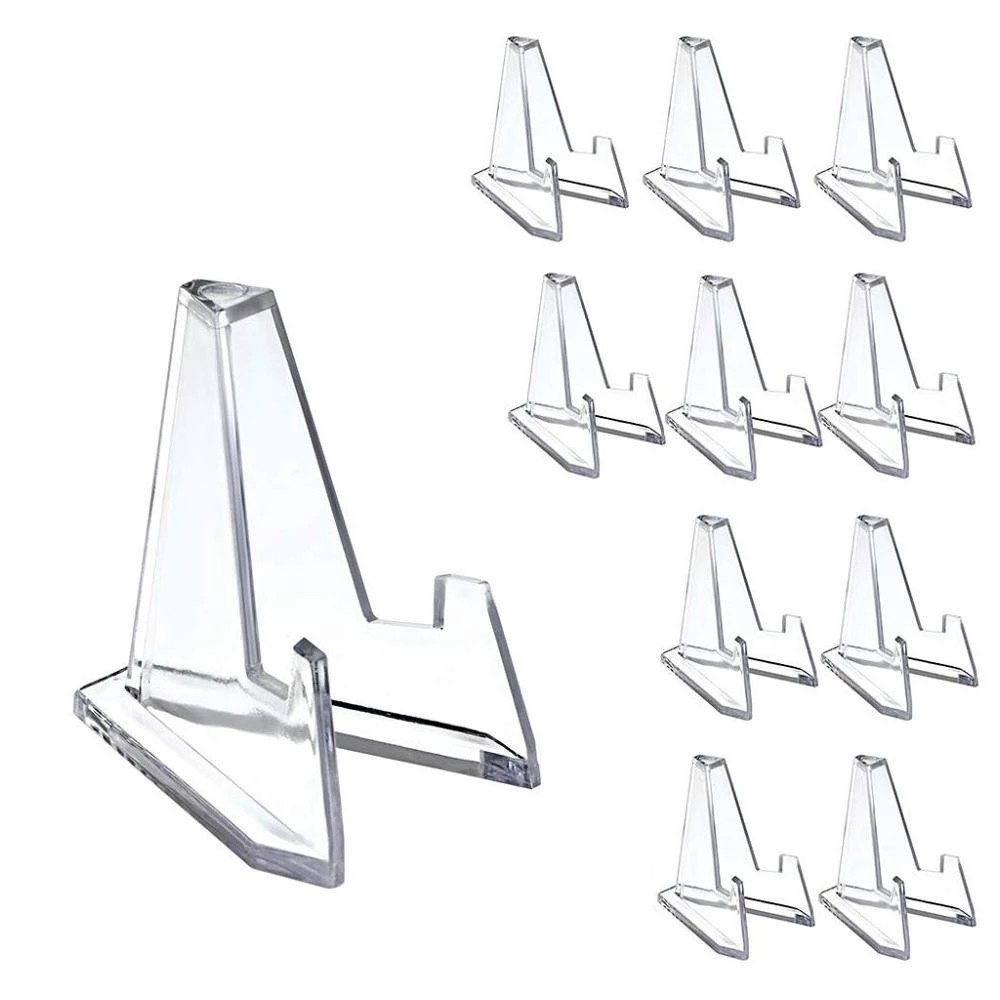 5Pcs Acrylic Coin Display Holder /Mini Collectibles Display Stand ...