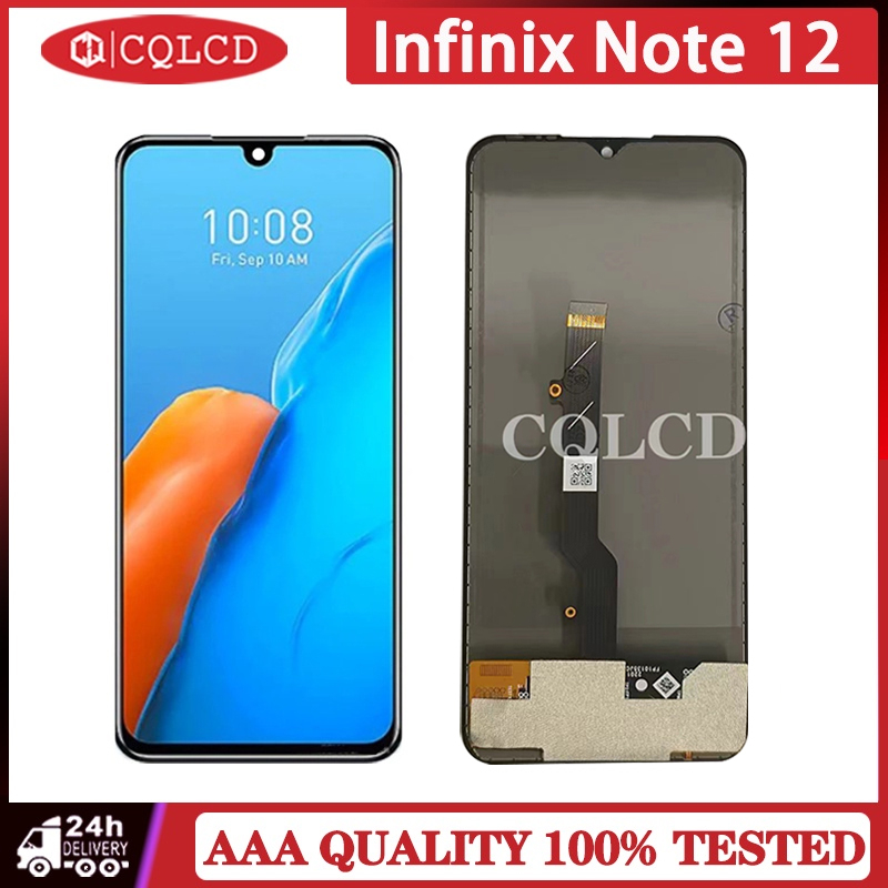 For Infinix Note 11 Note 12 X663 LCD Display Touch Screen Digitizer Assembly  Replacement