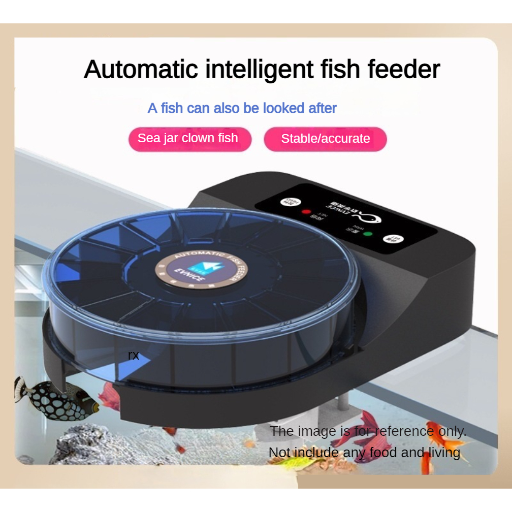 Fish Feeder Intelligent automatic fish feeder aquarium automatic feeder ...