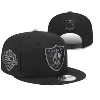  New Era Men's Black Las Vegas Raiders Script Logo Golfer 9FIFTY  Snapback Hat : Sports & Outdoors