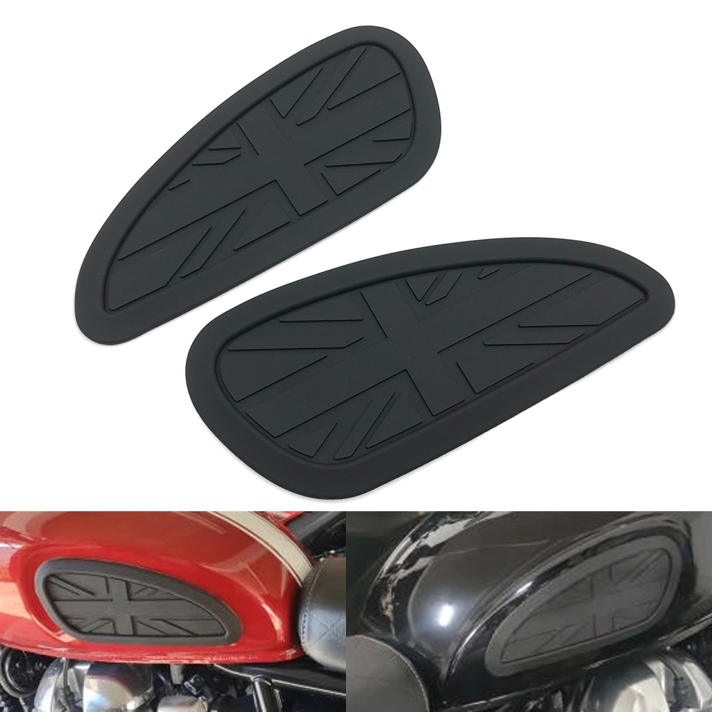 Motorcycle Fuel Tank Pads Sticker Side Gas Knee Grip Protector Traction ...