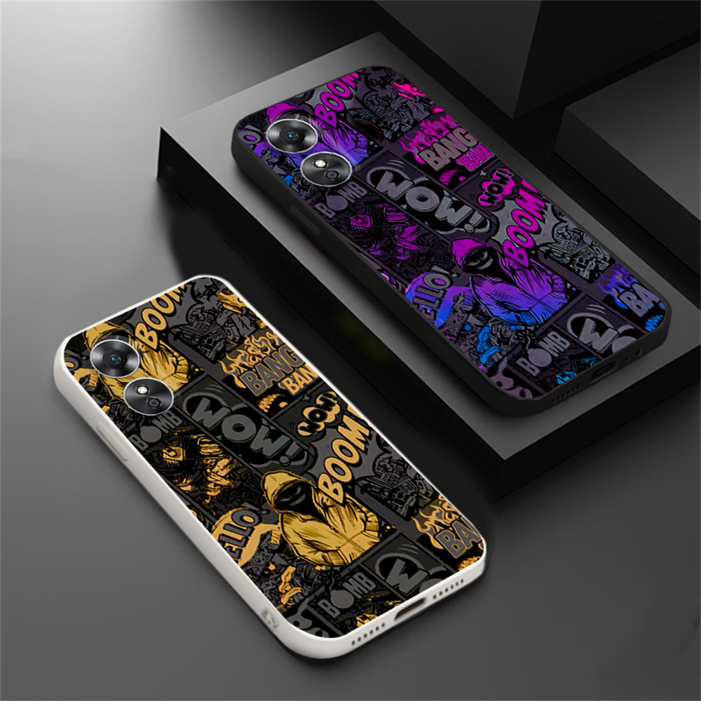 Case Compatible For OPPO A58 A78 A17 A57 2022 A15 A16 A16K A54 A53 A12 ...