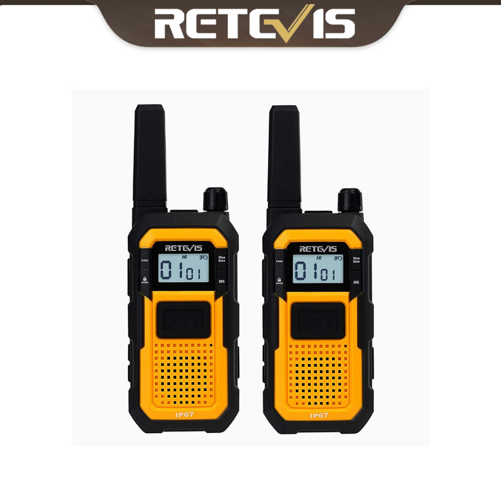 Retevis RT29 Walkie Talkies for Adults Long Range, Heavy Duty Two Way Radios with 3200mAh Rechargeable,Emergency Alarm Way Radios with Charging Stat - 4