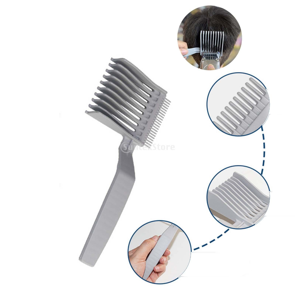 Men Barber Fade Combs Hair Cutting Comb for Home Travel Hair Salon All ...