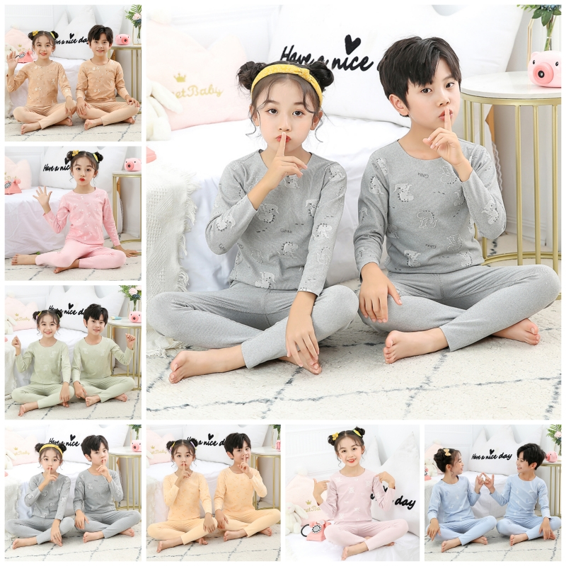 Cheap Pajamas for Women Spring Autumn Long Sleeve Sleepwear Set