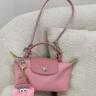 Authentic Longchamp Le Pliage Small Tote Bag Pink