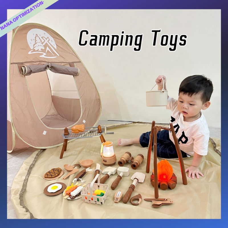 Family Toy Simulation Indoor and Outdoor Adventure Camping Tent