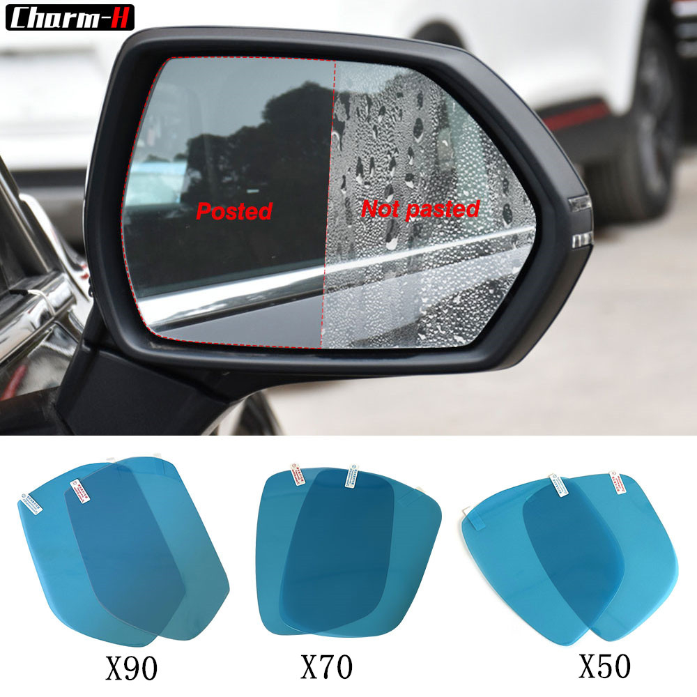 2pcs Proton X50 X70 X90 Side Mirror Nano Waterproof Film Protector ...