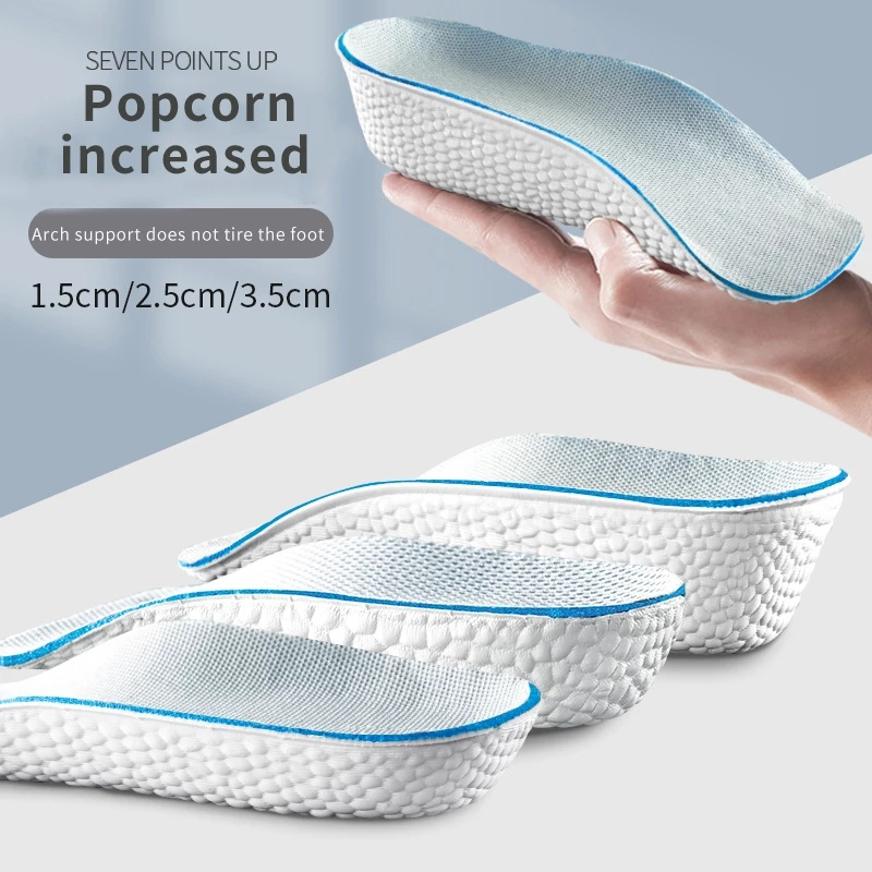 1 Pair Comfortable Soft Premium Foam Arch Support Height Increasing ...
