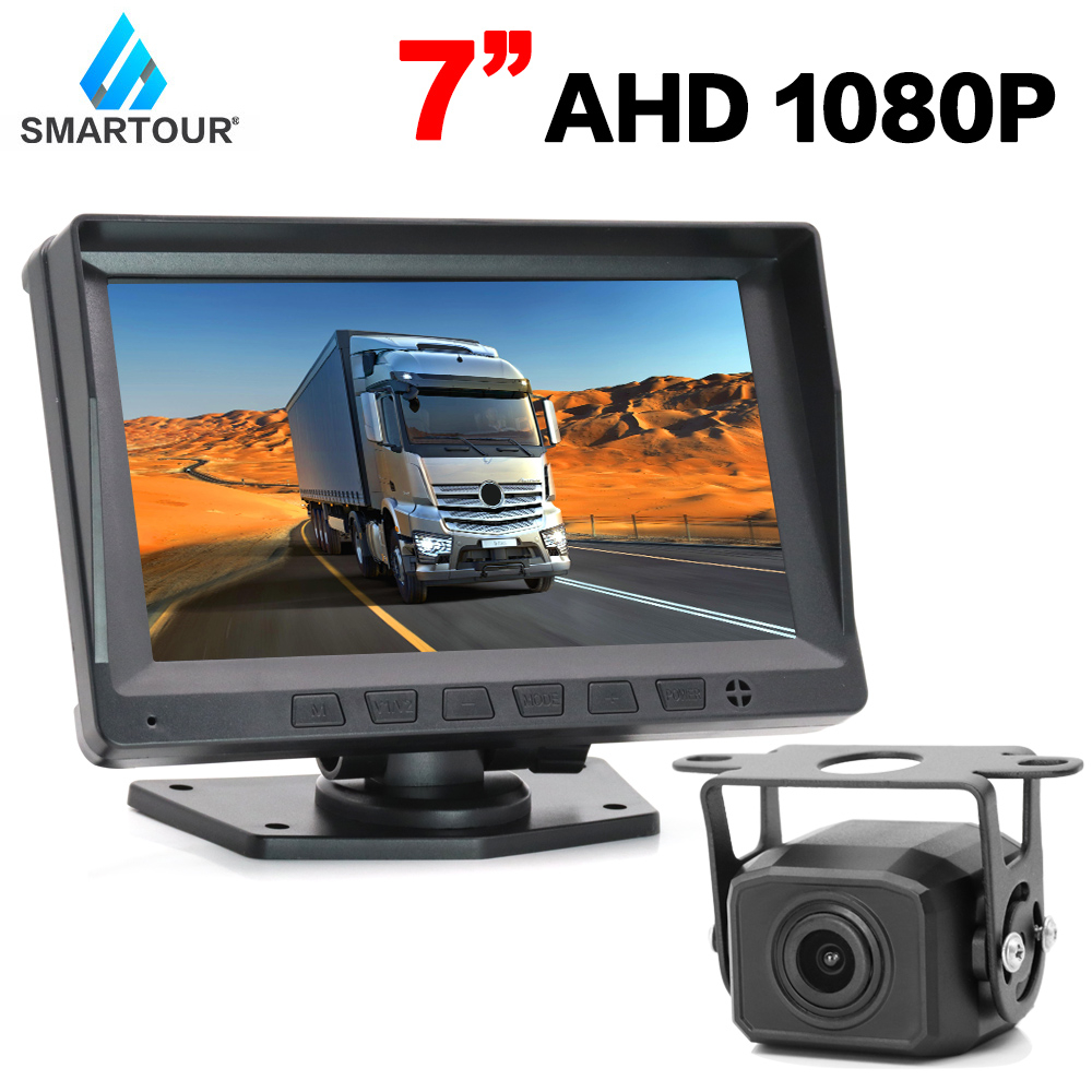 Smartour 7 Inch VGA Interface TFT LCD AV Car Monitor with AHD 1920 ...