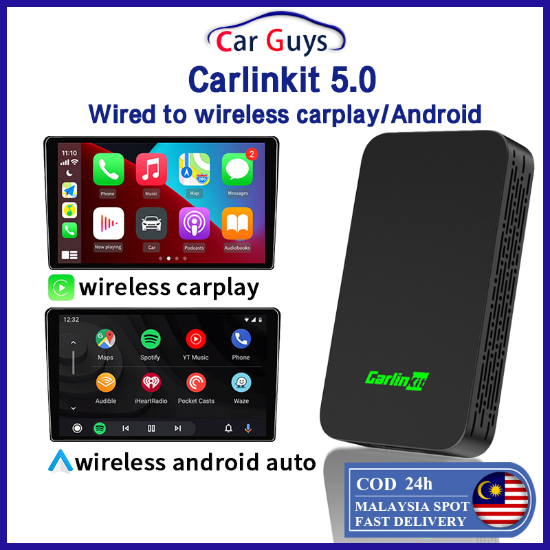 Carlinkit 5.0 apple carplay wireless adapter android auto wireless ...