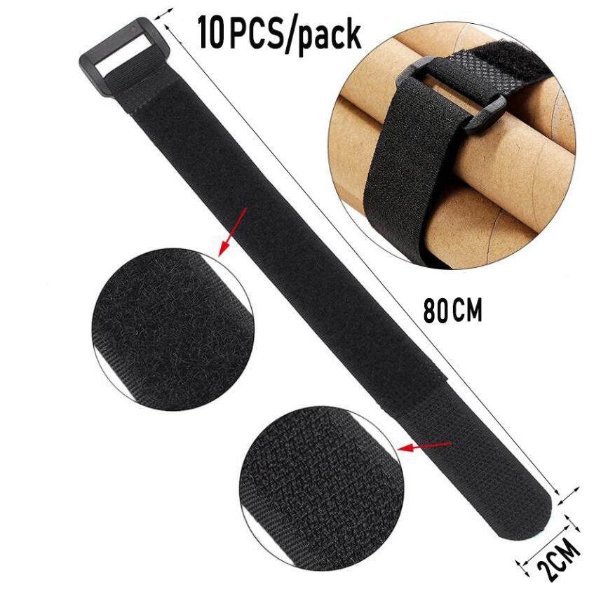 [Ready stock] [50 pcs] Universal Cable Management Band / Velcro Cable ...