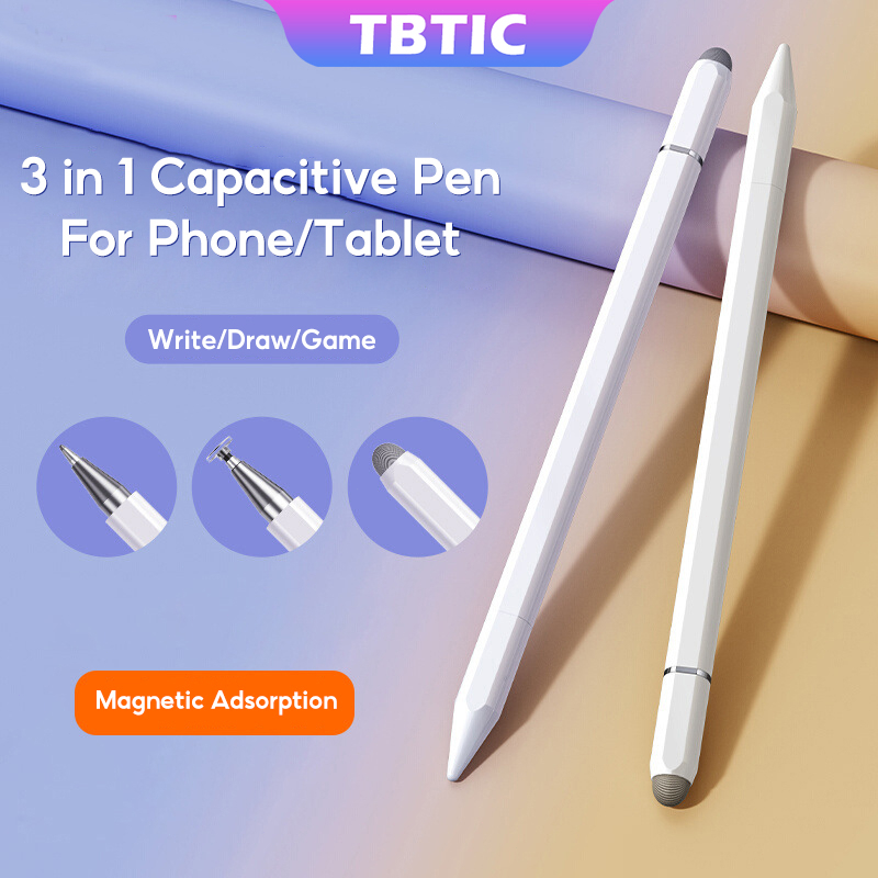 Pencil Mobile Touch Stick Pen TBTIC Capacitive Stylus Pen For IPad