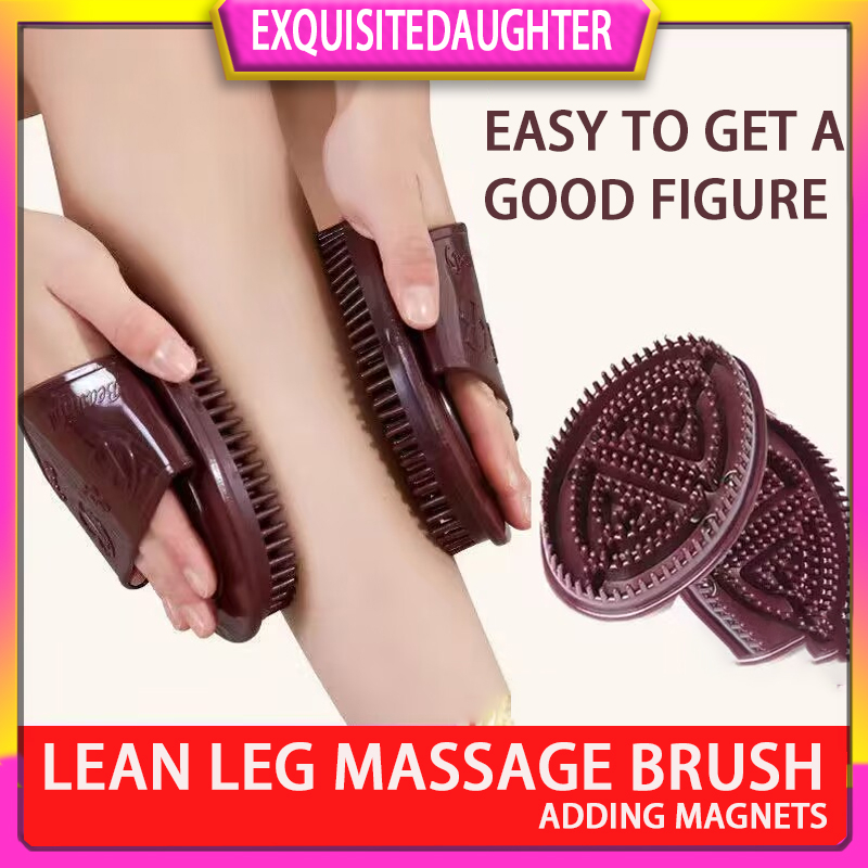 3 Pcs Set Trendy Handheld Massage Body Thin Health Meridian Full Body Massage Brush Slimming