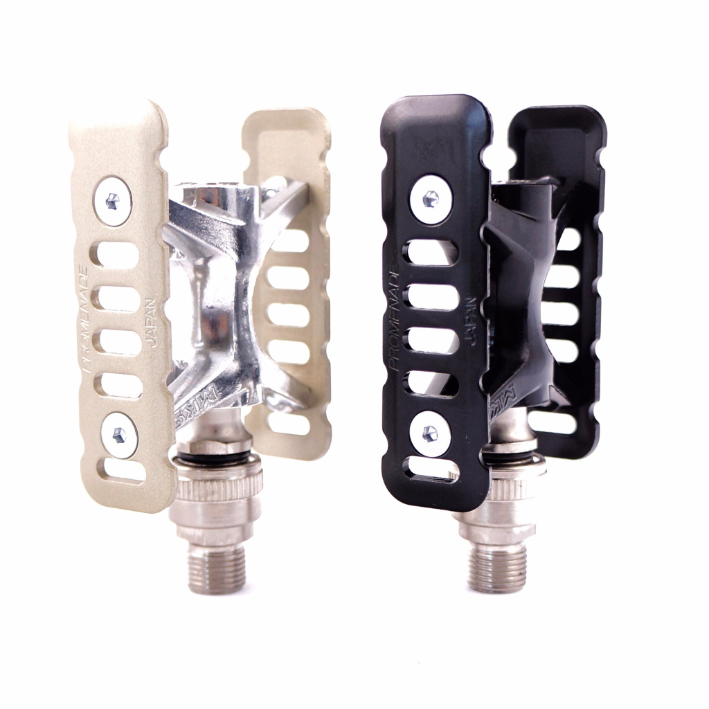 MKS MT-E EZY Chrome verwijderbare pedalen, metaal, één maat