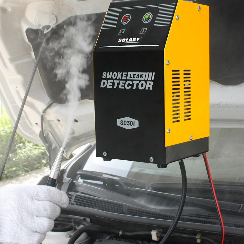 Automotive Smoke Machine Leak Detector - 12V DC EVAP Vacuum Diagnostic ...