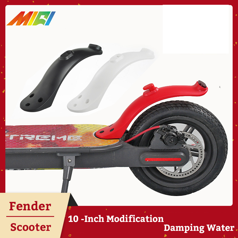 Xiaomi M365/Pro/1S Scooter Rear Fender Duck Tail Fender Modification Accessories 10 Inch Tires