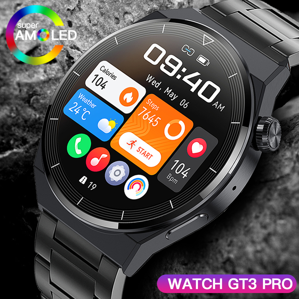 LIGE HK46 Smart Watch Bluetooth Call AI Voice Assistant Music Control
