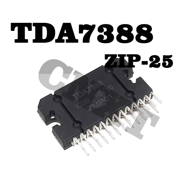 1pcs/lot TDA7388 ZIP-25 Car Power Amplifier Audio High Power Amplifier ...