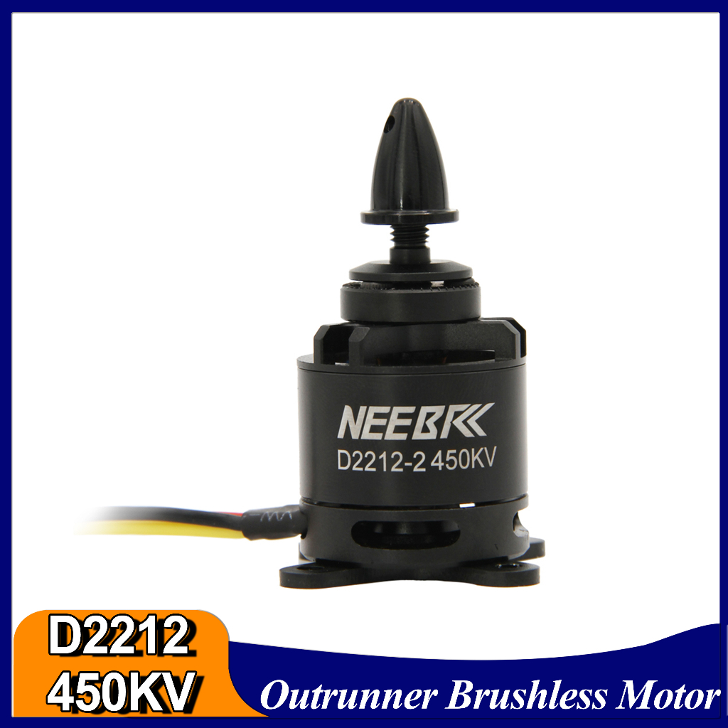 DXW D2212 2450KV 2-3S Outrunner Brushless Motor for RC FPV Fixed Wing ...
