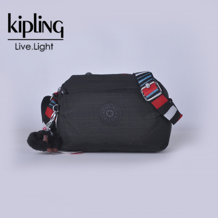 Kipling Crossbody Bag Women's Casual Horizontal Messenger Bag Sports