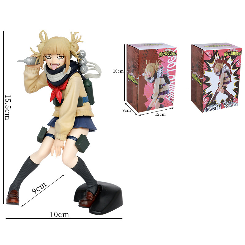 Xinchangda Toga Himiko Figures, MHA Anime Figure Statues Pvc Anime
