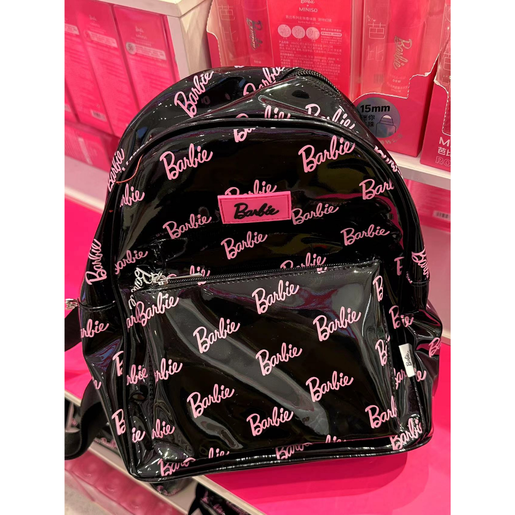 Miniso Barbie Series Pink Barbie Messenger Bag Fashion Style