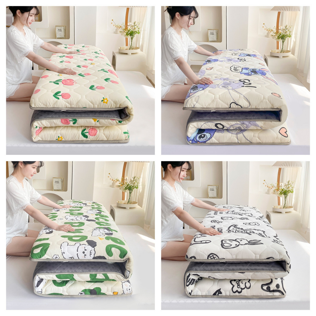 New! Japanese grey lattice series tatami mattresses Thicker 68cm