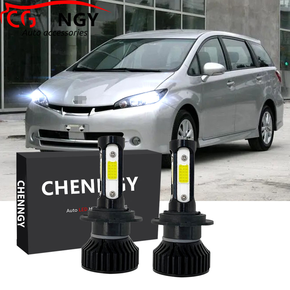 For Toyota Wish 2009 2014 2016 2017 Nfl Headlight Lamp Bulbs V4