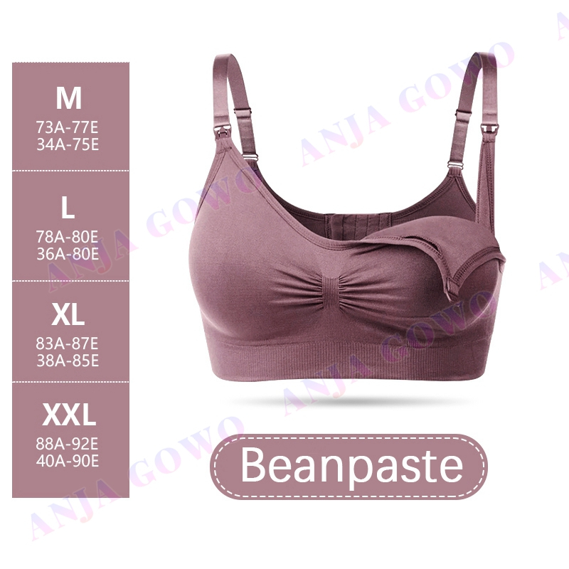 Women's Pregnant Women's Breast Feeding Bra Front Open Cup Gathered  Breathable Comfortable Skin Friendly Mesh Sports Bra at  Women's  Clothing store