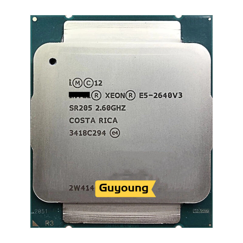 Processeur Intel Xeon E5-2640 V3 (2.6 GHz, 20 Mo Cache, LGA2011-v3) - Reconditionné Certifié, Version Plateau - 3