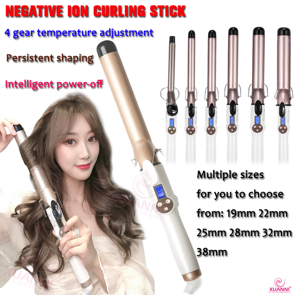 Original Authentic Negative ion Straight coil Hair Curler Hair