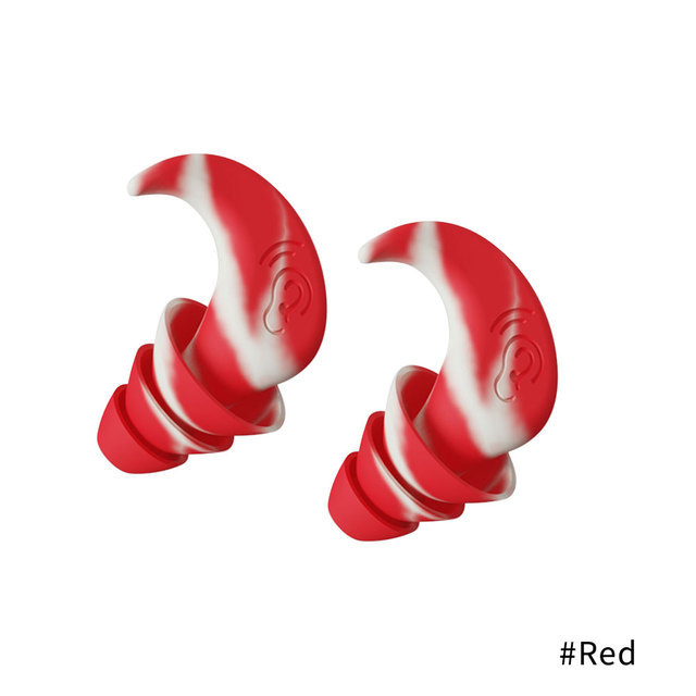 Soundproof Noise Reduction Ear Plugs Sleep Professional Silicone