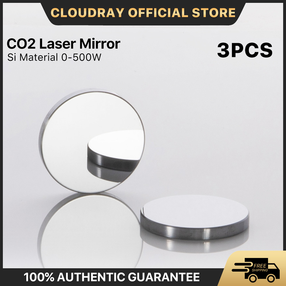 Cloudray 500W Co2 Laser Si Reflective Mirrors Lens Refiectivity 99.6% ...