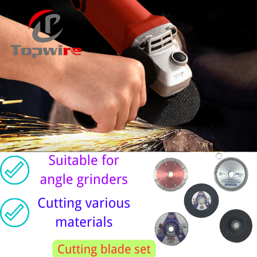 Topwire Angle Grinder Conversion Adapter Kit Cutting Disc Set/Chain