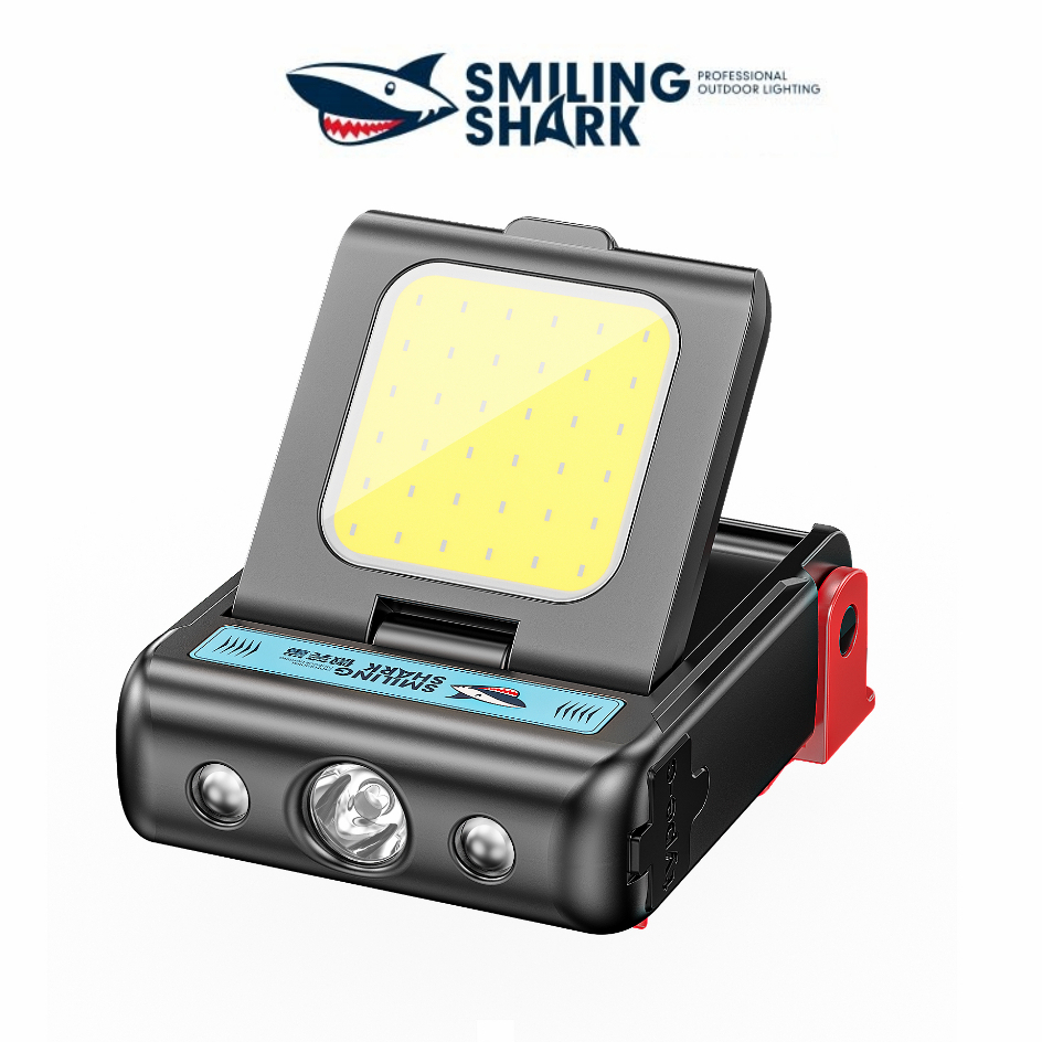 Smiling Shark TD0148 Portable Head Lamp COB Led Headlight Mini Small ...