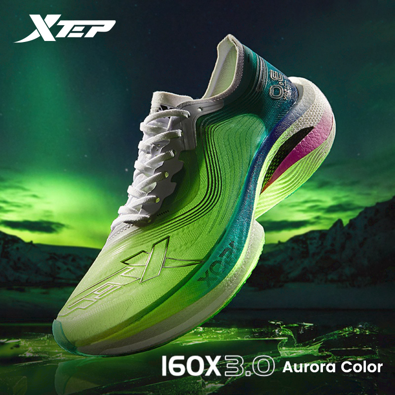 XTEP 160X 3.0 Men Racing Shoes Running Carbon Plate