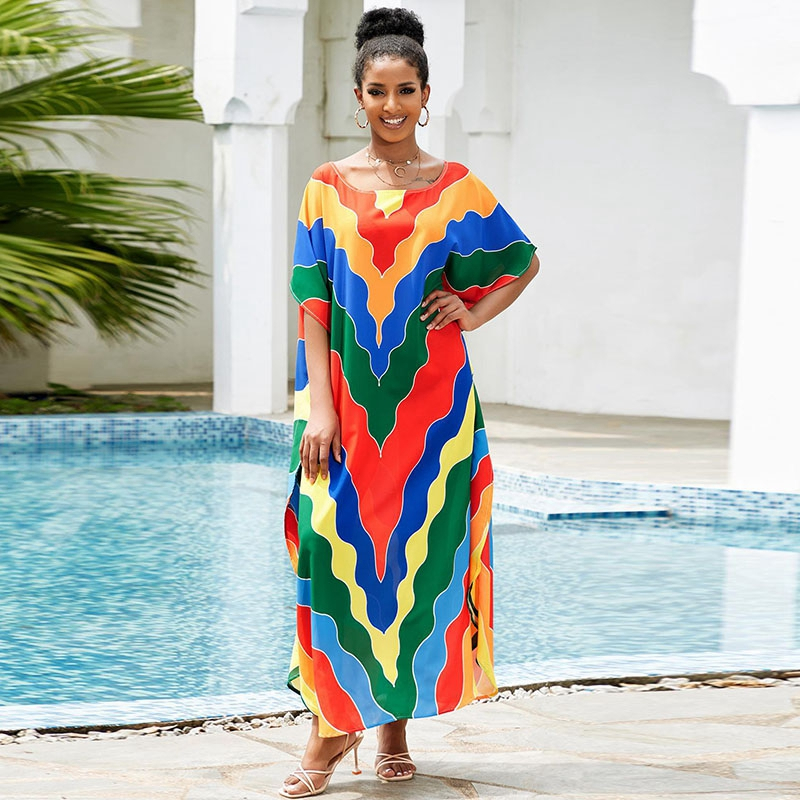 Colorful kaftan sale dresses