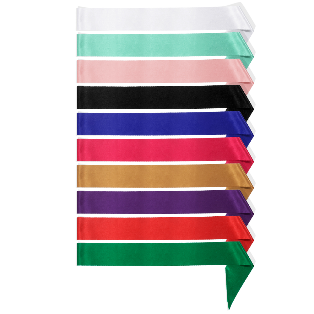 Blank Satin Sash Plain Sash Make Your Own DIY Sash 8cm*160cm Shopee