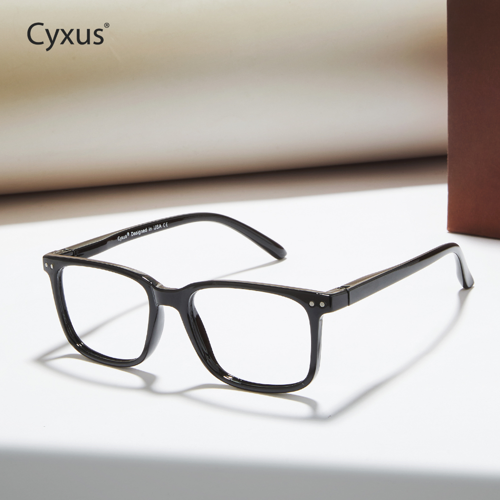 Cyxus Eye Protection Glasses Retro Classic Spring Hinge Anti Blue Light Glasses 8302 Shopee 9943