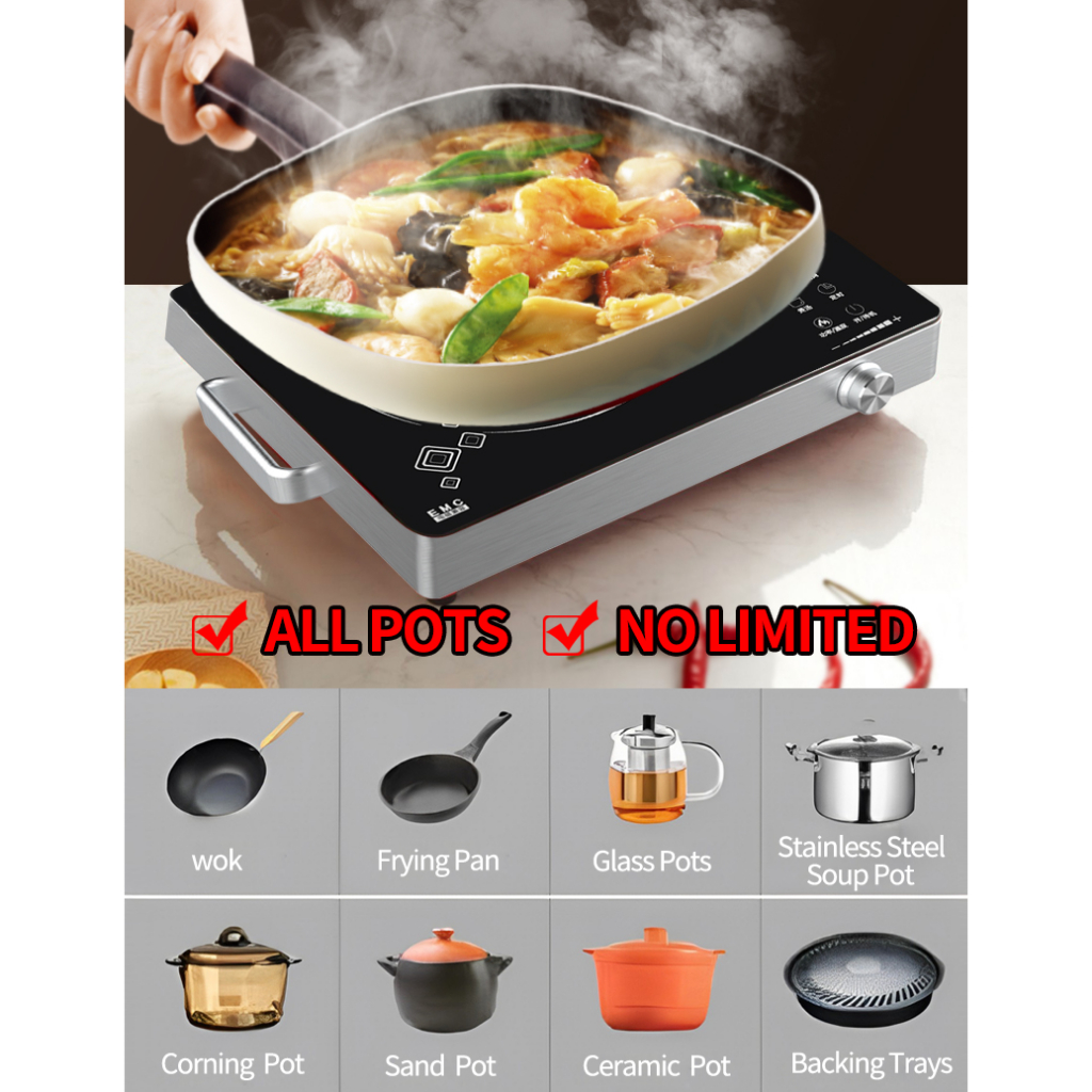 Far Frequency Conwersion Furnace.Infrared Ceramic Cooker.(ColourSilver